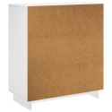 VidaXL Komoda Biały 67 x 34,5 x 75 cm Materiał drewnopochodny