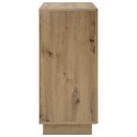 VidaXL Komoda Dąb artisan 67 x 34,5 x 75 cm Materiał drewnopochodny