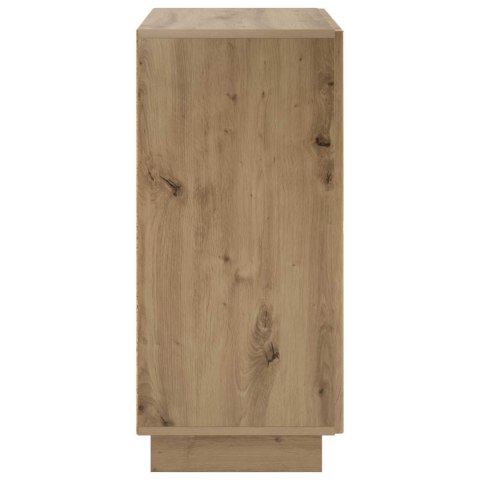 VidaXL Komoda Dąb artisan 67 x 34,5 x 75 cm Materiał drewnopochodny