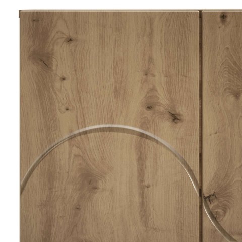 VidaXL Komoda Dąb artisan 67 x 34,5 x 75 cm Materiał drewnopochodny