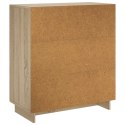 KOMODA DĄB SONOMA 67 X 34,5 X 75 CM MATERIAŁ DREWNOPOCHODNY