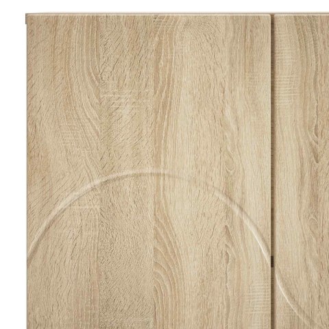 KOMODA DĄB SONOMA 67 X 34,5 X 75 CM MATERIAŁ DREWNOPOCHODNY