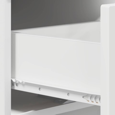 SZAFKA NA BUTY 73 X 38 X 87,5 CM MATERIAŁ DREWNOPOCHODNY BIAŁY