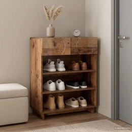 VidaXL Szafka na buty 73 x 38 x 87,5 cm Materiał drewnopochodny