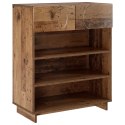 VidaXL Szafka na buty 73 x 38 x 87,5 cm Materiał drewnopochodny