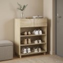 VidaXL Szafka na buty 73 x 38 x 87,5 cm Materiał drewnopochodny