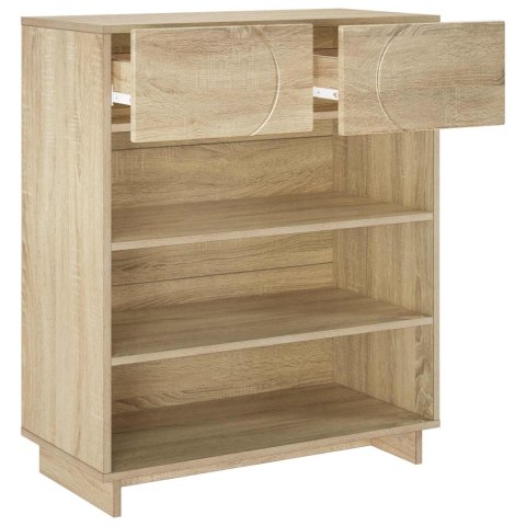 VidaXL Szafka na buty 73 x 38 x 87,5 cm Materiał drewnopochodny