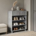 VidaXL Szafka na buty 73 x 38 x 87,5 cm Materiał drewnopochodny