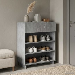 VidaXL Szafka na buty 73 x 38 x 87,5 cm Materiał drewnopochodny