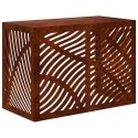 VidaXL Pokrywa do klimatyzatora Rdzawy 100 x 50 x 70 cm