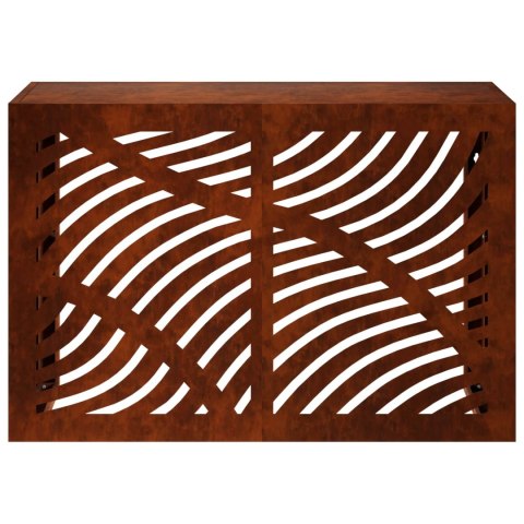 VidaXL Pokrywa do klimatyzatora Rdzawy 90 x 40 x 60 cm