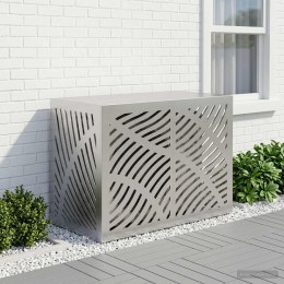 VidaXL Pokrywa do klimatyzatora srebrny 100 x 50 x 70 cm