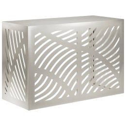 VidaXL Pokrywa do klimatyzatora srebrny 90 x 40 x 60 cm