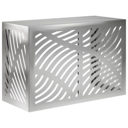 VidaXL Pokrywa do klimatyzatora srebrny 90 x 40 x 60 cm