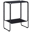 VidaXL Komoda Czarny dąb 60 x 38 x 75 cm Drewno konstrukcyjne