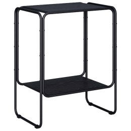 VidaXL Komoda Czarny dąb 60 x 38 x 75 cm Drewno konstrukcyjne