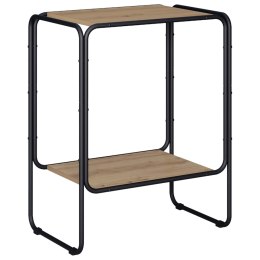 VidaXL Komoda Dąb artisan 60 x 38 x 75 cm Drewno konstrukcyjne