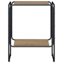 VidaXL Komoda Dąb artisan 60 x 38 x 75 cm Drewno konstrukcyjne