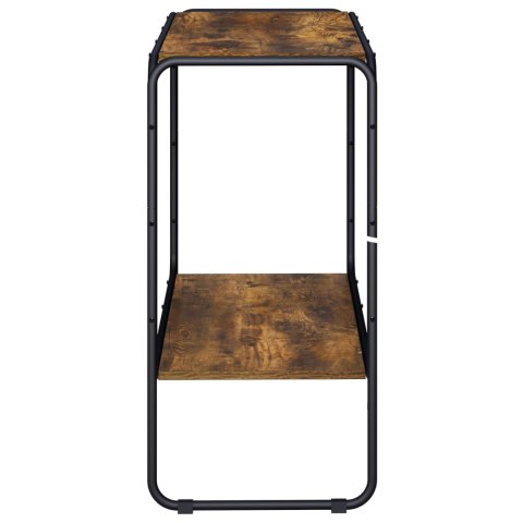VidaXL Komoda Dąb wędzony 93,5 x 38 x 75 cm Drewno konstrukcyjne
