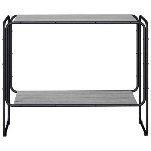 VidaXL Komoda Szary Sonoma 93,5 x 38 x 75 cm Drewno konstrukcyjne