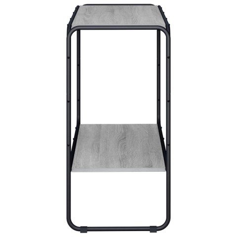 VidaXL Komoda Szary Sonoma 93,5 x 38 x 75 cm Drewno konstrukcyjne