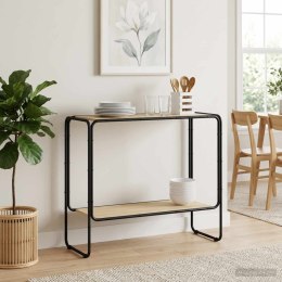 VidaXL Komoda dąb Sonoma 93,5 x 38 x 75 cm Drewno konstrukcyjne