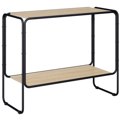 VidaXL Komoda dąb Sonoma 93,5 x 38 x 75 cm Drewno konstrukcyjne
