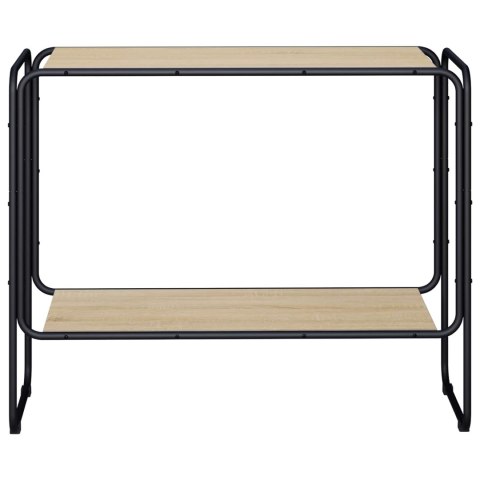 VidaXL Komoda dąb Sonoma 93,5 x 38 x 75 cm Drewno konstrukcyjne