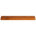 VidaXL Parapety 2 szt. brązowy 80 x 15 x 2 cm Dąb lite
