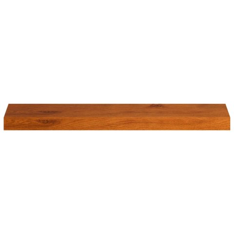 VidaXL Parapety 2 szt. brązowy 80 x 15 x 2 cm Dąb lite
