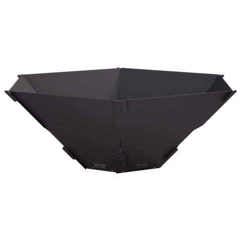 KOMINEK CZARNY 58,5 X 51,5 X 19,5 CM STAL