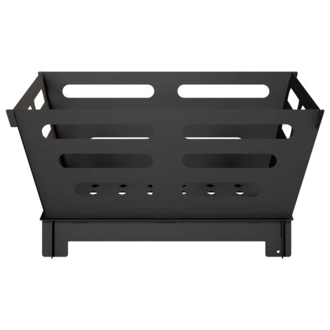 KOMINEK CZARNY 60 X 60 X 30 CM STAL