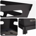 KOMINEK CZARNY 60 X 60 X 30 CM STAL
