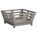 VidaXL Kominek Rdzawy 40 x 40 x 20 cm Stal kortenowska