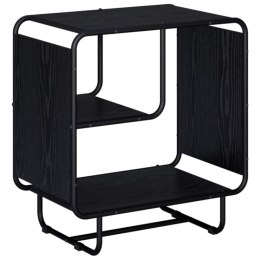 VidaXL Komoda Czarny dąb 60 x 37.5 x 64.5 cm Materiał drewnopochodny