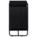 VidaXL Komoda Czarny dąb 60 x 37.5 x 64.5 cm Materiał drewnopochodny