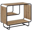 VidaXL Komoda Dąb artisan 80 x 37,5 x 64,5 cm Materiał drewnopochodny