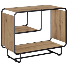 VidaXL Komoda Dąb artisan 80 x 37,5 x 64,5 cm Materiał drewnopochodny