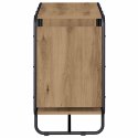 VidaXL Komoda Dąb artisan 80 x 37,5 x 64,5 cm Materiał drewnopochodny