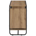 VidaXL Komoda Dąb artisan 93.5 x 37.5 x 64.5 cm