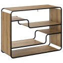 KOMODA DĄB ARTISAN 98 X 37,5 X 75,5 CM MATERIAŁ DREWNOPOCHODNY