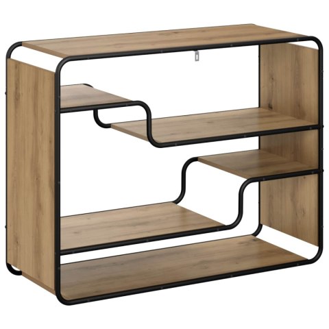 KOMODA DĄB ARTISAN 98 X 37,5 X 75,5 CM MATERIAŁ DREWNOPOCHODNY
