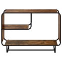 VidaXL Komoda Dąb wędzony 93.5 x 37.5 x 64.5 cm
