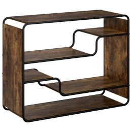 VidaXL Komoda Dąb wędzony 98 x 37,5 x 75,5 cm Materiał drewnopochodny