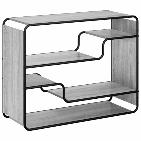 KOMODA SZARY SONOMA 98 X 37,5 X 75,5 CM MATERIAŁ DREWNOPOCHODNY