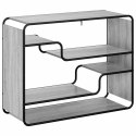 KOMODA SZARY SONOMA 98 X 37,5 X 75,5 CM MATERIAŁ DREWNOPOCHODNY