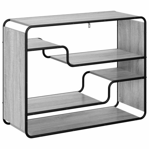 KOMODA SZARY SONOMA 98 X 37,5 X 75,5 CM MATERIAŁ DREWNOPOCHODNY