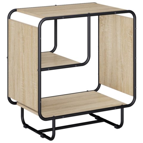 VidaXL Komoda dąb Sonoma 60 x 37.5 x 64.5 cm Materiał drewnopochodny