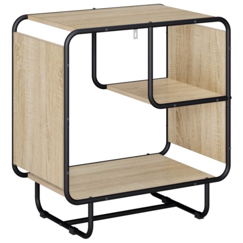 VidaXL Komoda dąb Sonoma 60 x 37.5 x 64.5 cm Materiał drewnopochodny