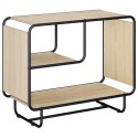 VidaXL Komoda dąb Sonoma 80 x 37,5 x 64,5 cm Materiał drewnopochodny